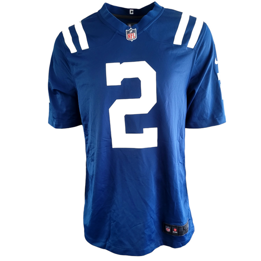 Nike Indianapolis Colts Carson Wentz #2 Jersey - Adult Large - Excellent Condition, Vibrant Colors - USASTARFASHION