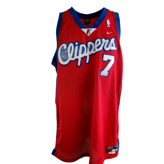 Vintage Los Angeles Clippers Lamar Odom #7 Jersey - Nike Team, XXL Size, Great Condition - USASTARFASHION