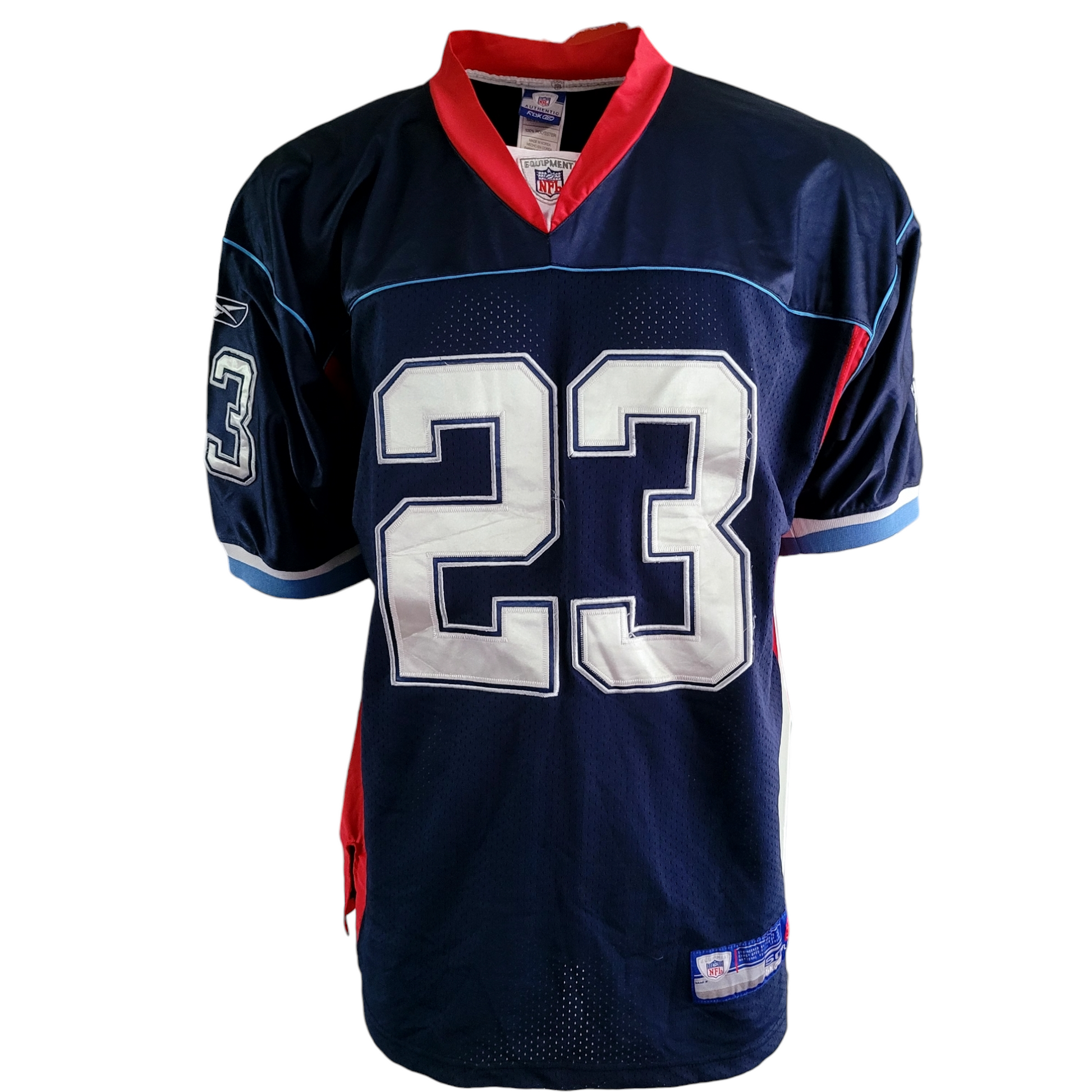 Vintage New England Patriots Marshawn Lynch Jersey #23 - Size 50, 100% Polyester, Excellent Condition - USASTARFASHION