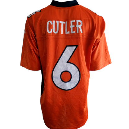 Denver Broncos Jersey - Jay Cutler #6 - Size XL, Official Reebok NFL Equipment - USASTARFASHION