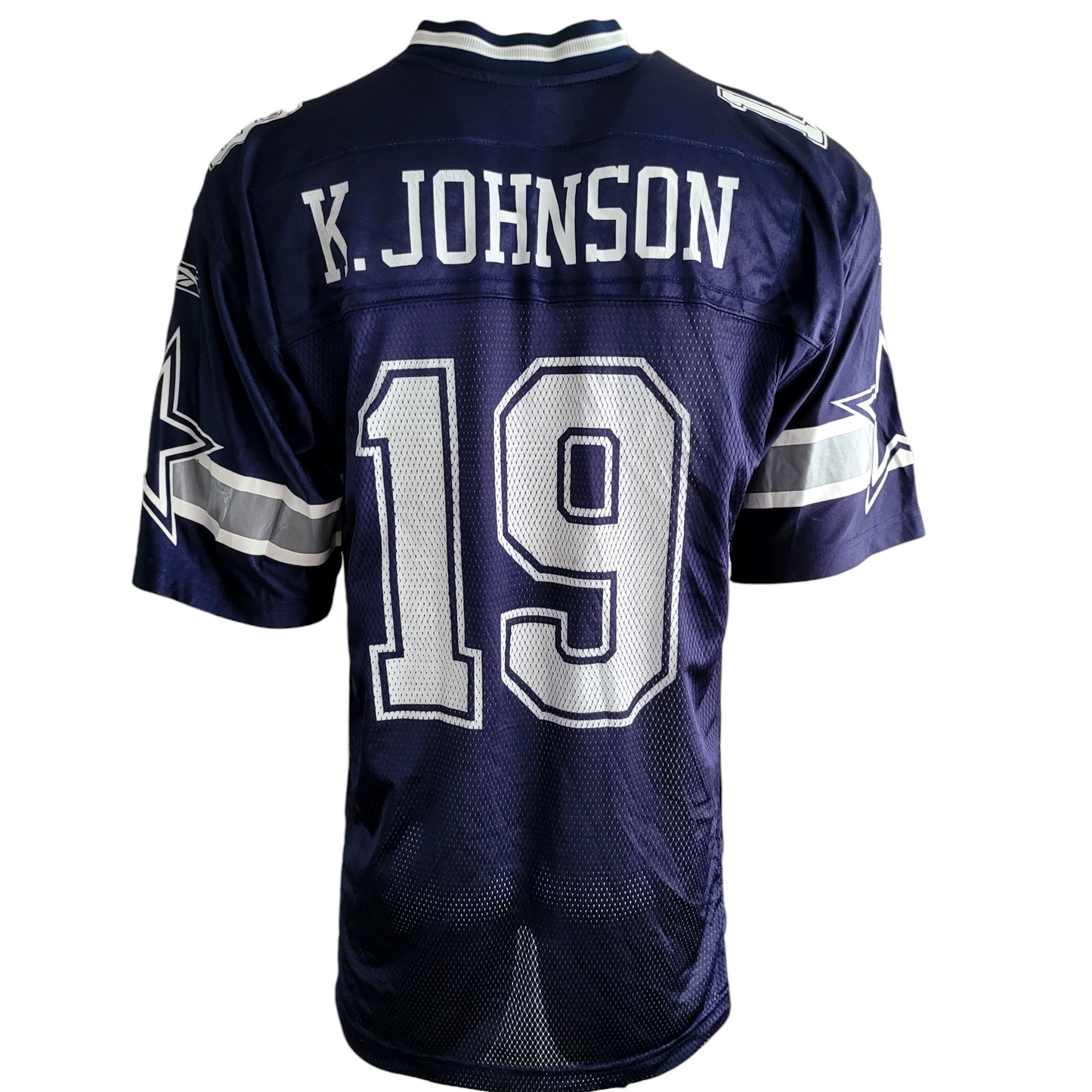 Vintage Dallas Cowboys Jersey - Keyshawn Johnson #19, Size Medium, print Name & Number - USASTARFASHION