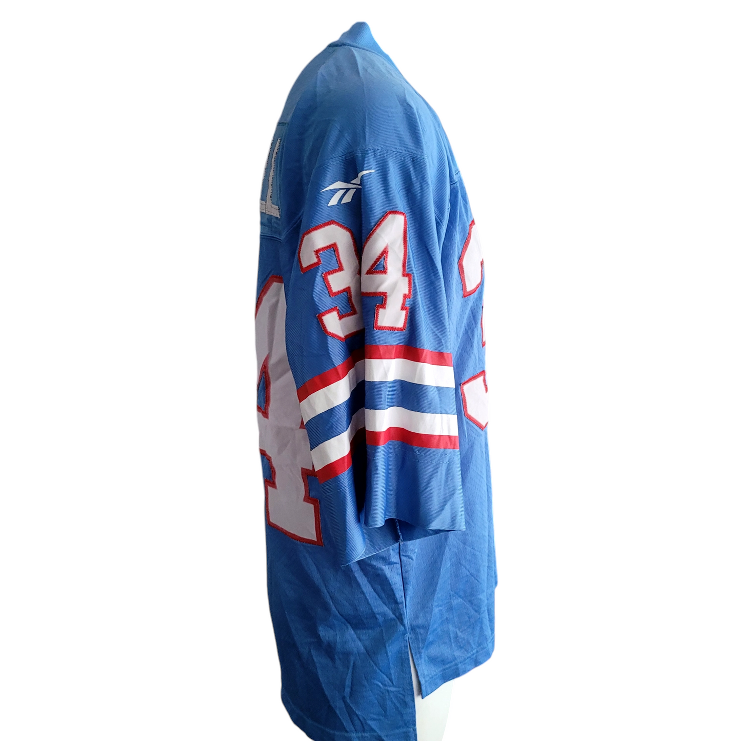 Earl Campbell Throwback Jersey - Houston Oilers #34 - Reebok - Size Medium - Grade A Condition - USASTARFASHION