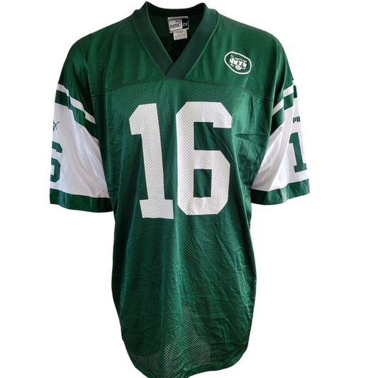 Vinny Testaverde Jersey - New York Jets #16 Men's 2XL - Official Puma, Grade A Condition - USASTARFASHION