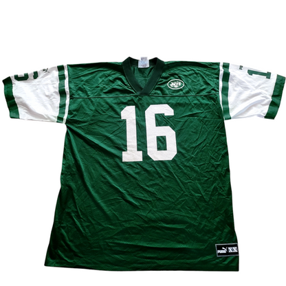 Vinny Testaverde Jersey - New York Jets #16 Men's 2XL - Official Puma, Grade A Condition - USASTARFASHION