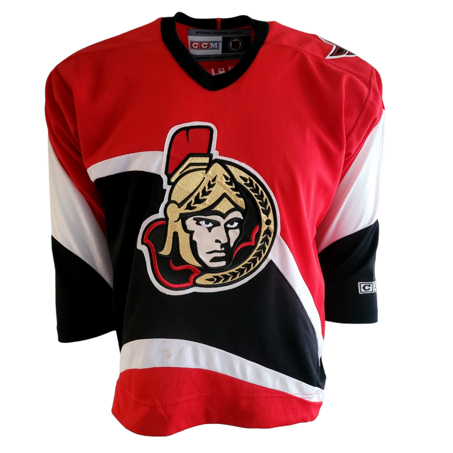 Vintage CCM Ottawa Senators Licensed Youth Jersey L/XL - USASTARFASHION