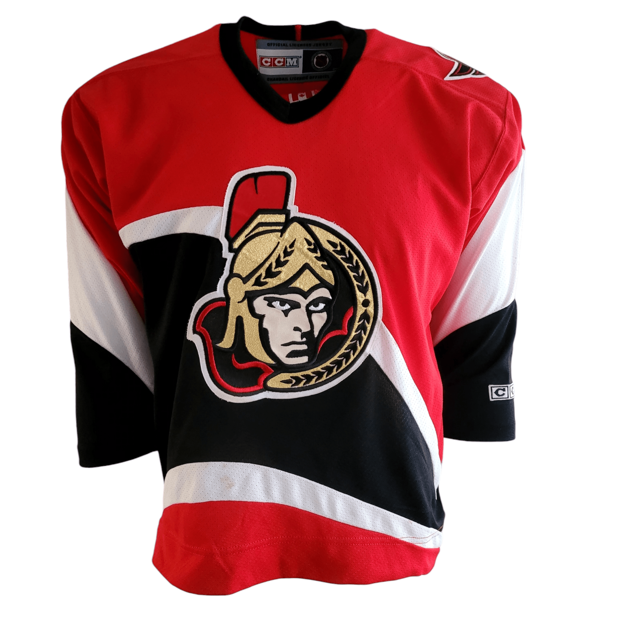 Vintage CCM Ottawa Senators Licensed Youth Jersey L/XL CCM