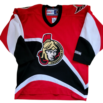 Vintage CCM Ottawa Senators Licensed Youth Jersey L/XL - USASTARFASHION