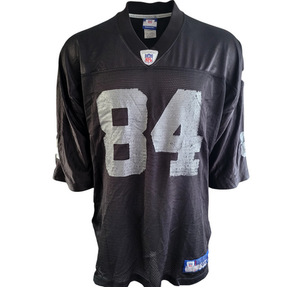 Reebok Oakland Raiders Jerry Porter #84 Jersey - Size 2XL - USASTARFASHION