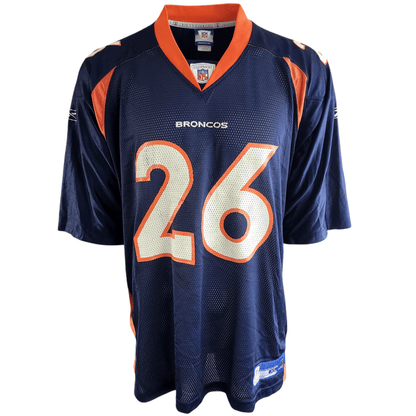 Reebok Denver Broncos Tatum Bell #26 Jersey - Size XL - USASTARFASHION