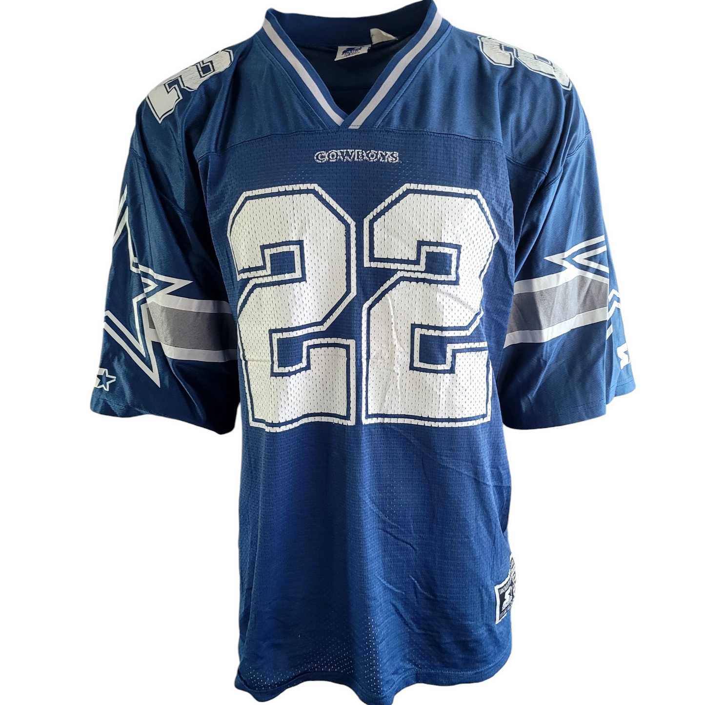 Vintage Starter Dallas Cowboys #22 E. Smith Jersey - Size 52/XL - USASTARFASHION