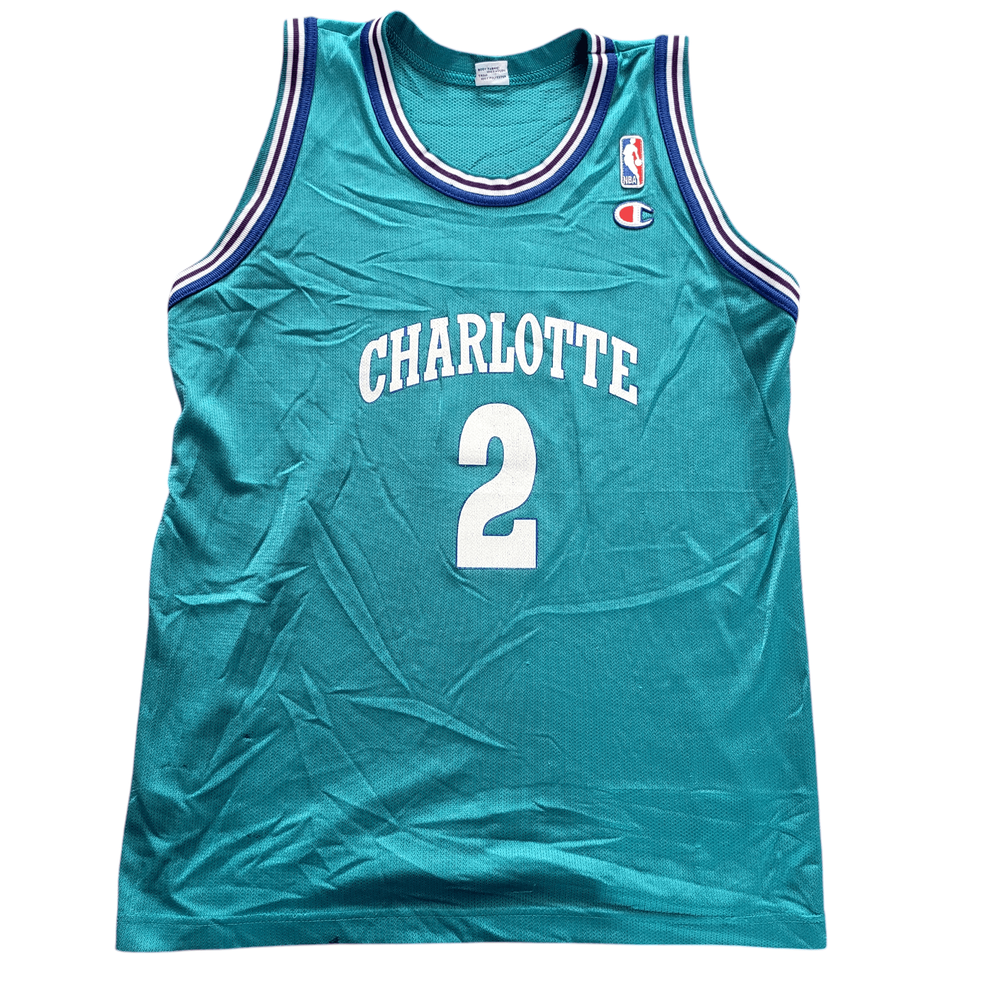 Charlotte Hornets Larry Johnson Jersey sz M Jerseys Nba