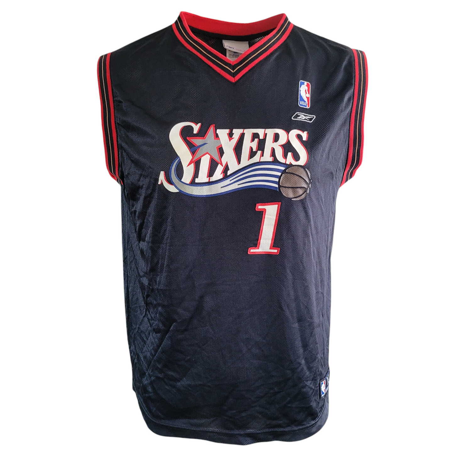 Philadelphia 76ers Allen Iverson youth XL  Jersey - USASTARFASHION