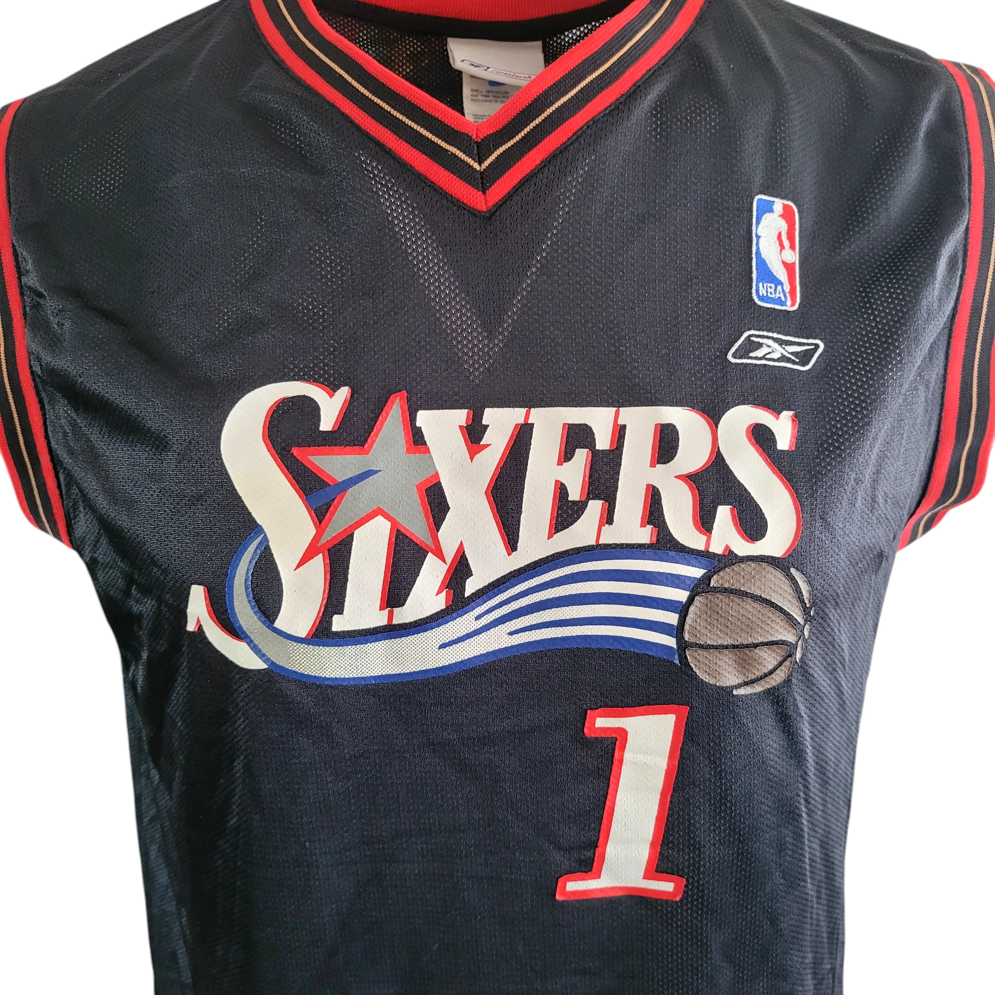 Philadelphia 76ers Allen Iverson youth XL  Jersey - USASTARFASHION