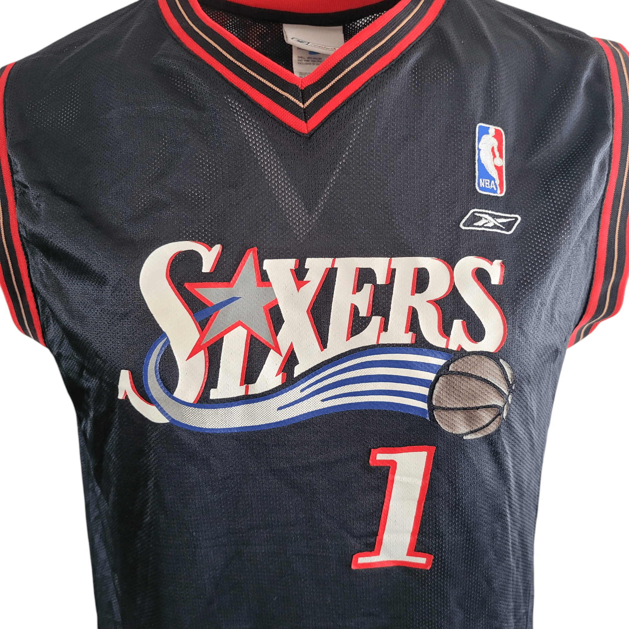 Philadelphia 76ers Allen Iverson youth XL Jersey Tshirt Nba