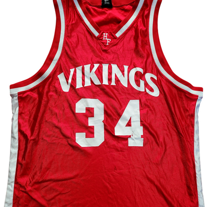 Vintage Nike HF Vikings #34 Jersey sz XL - USASTARFASHION