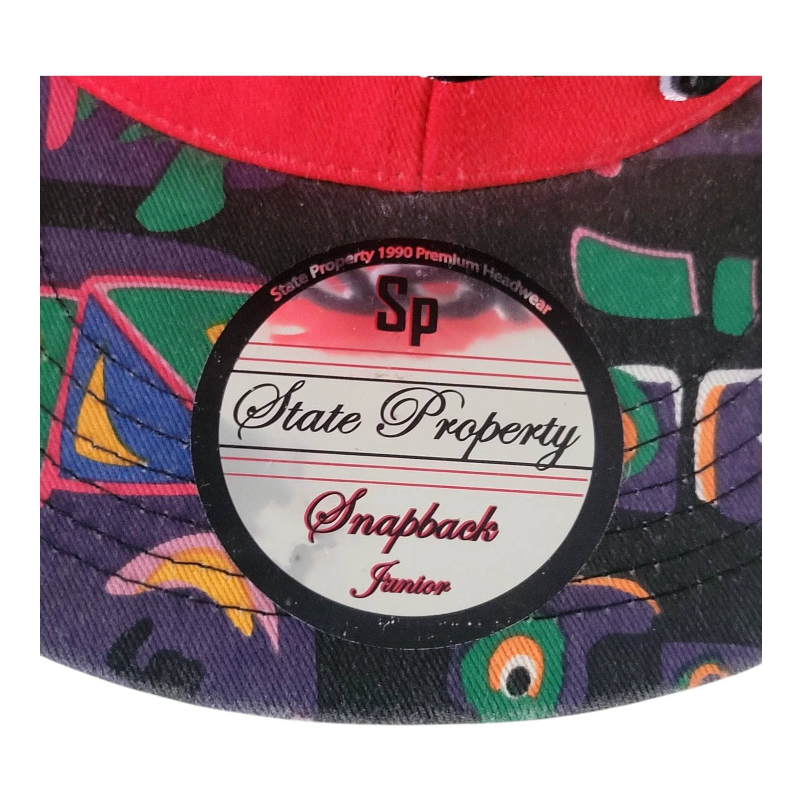 Brooklyn State Property Vintage Snapback for Juniors - Adjustable Cotton Cap with Embroidery Hat Hat