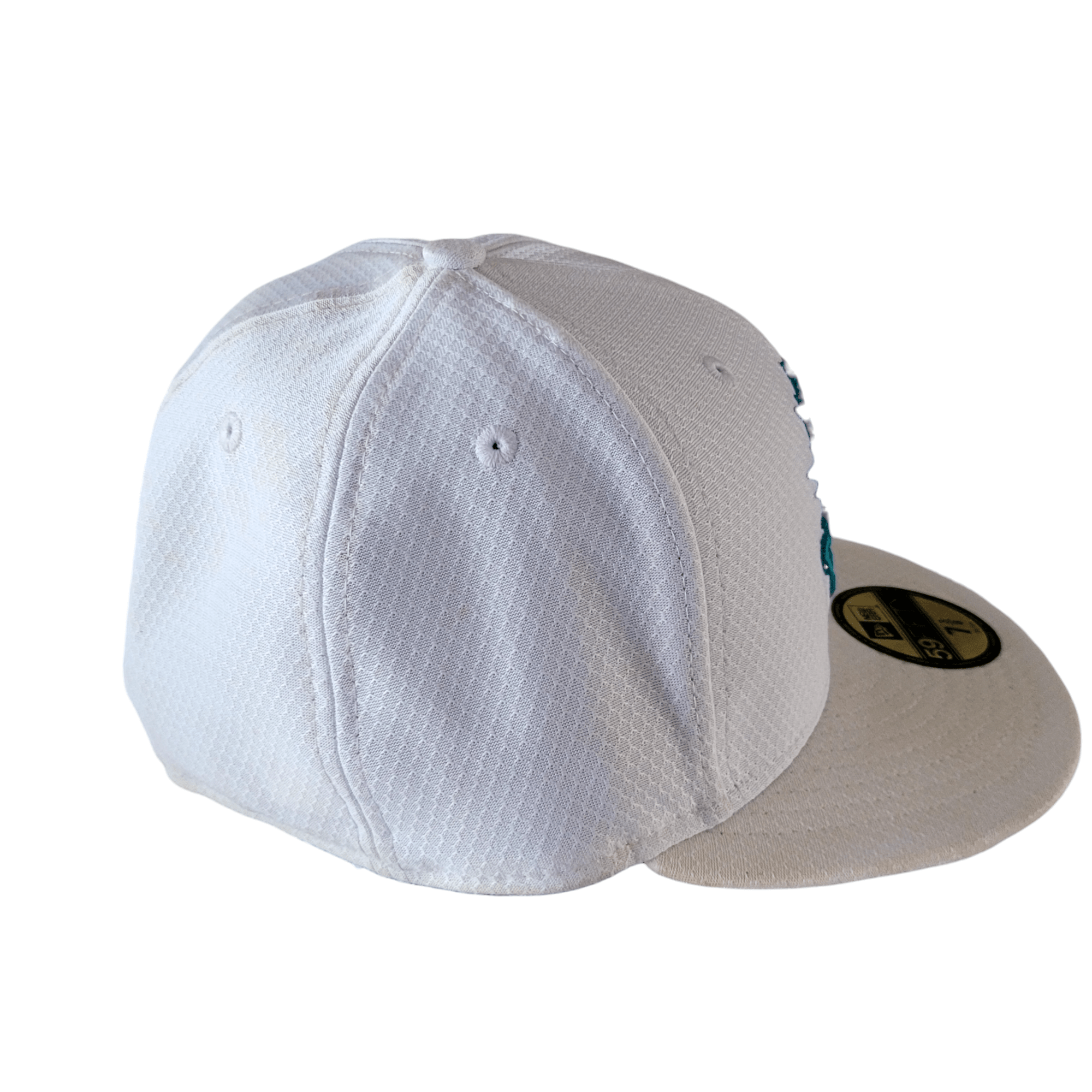 New Era Miami Dolphins 59FIFTY White Cap 7 3/8 (58.7 cm) - USASTARFASHION