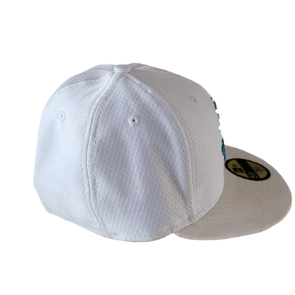 New Era Miami Dolphins 59FIFTY White Cap 7 3/8 (58.7 cm) - USASTARFASHION