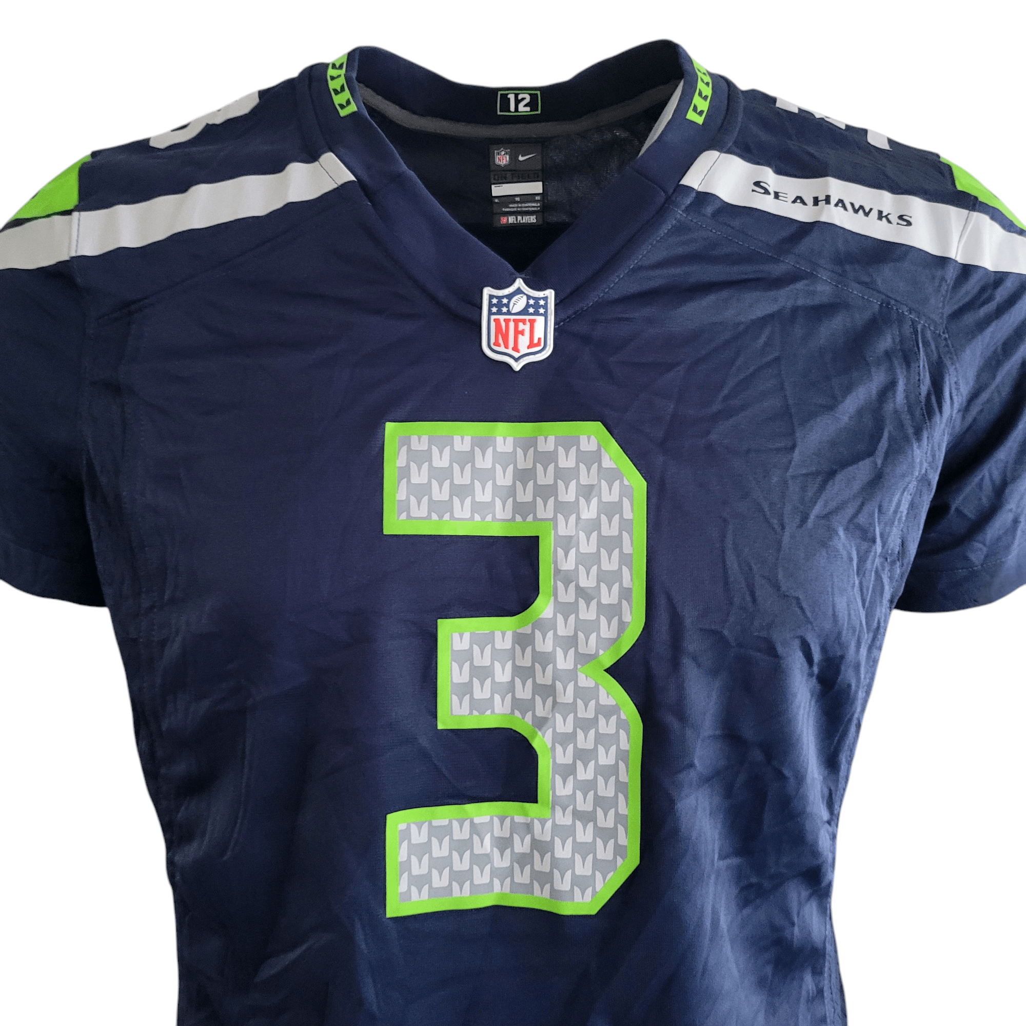 Russell Wilson Seahawks Jersey - Women's XL - USASTARFASHION