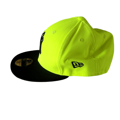 New Era 59FIFTY Neon Yellow MLB Fitted Cap (7 1/8) Hat New era