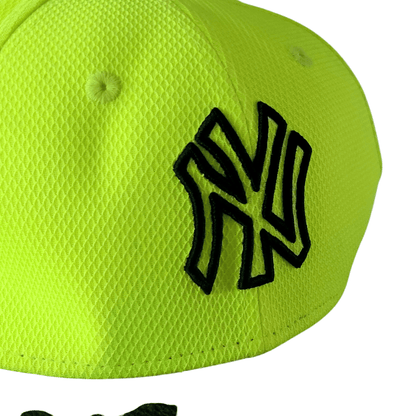 New Era 59FIFTY Neon Yellow MLB Fitted Cap (7 1/8) Hat New era