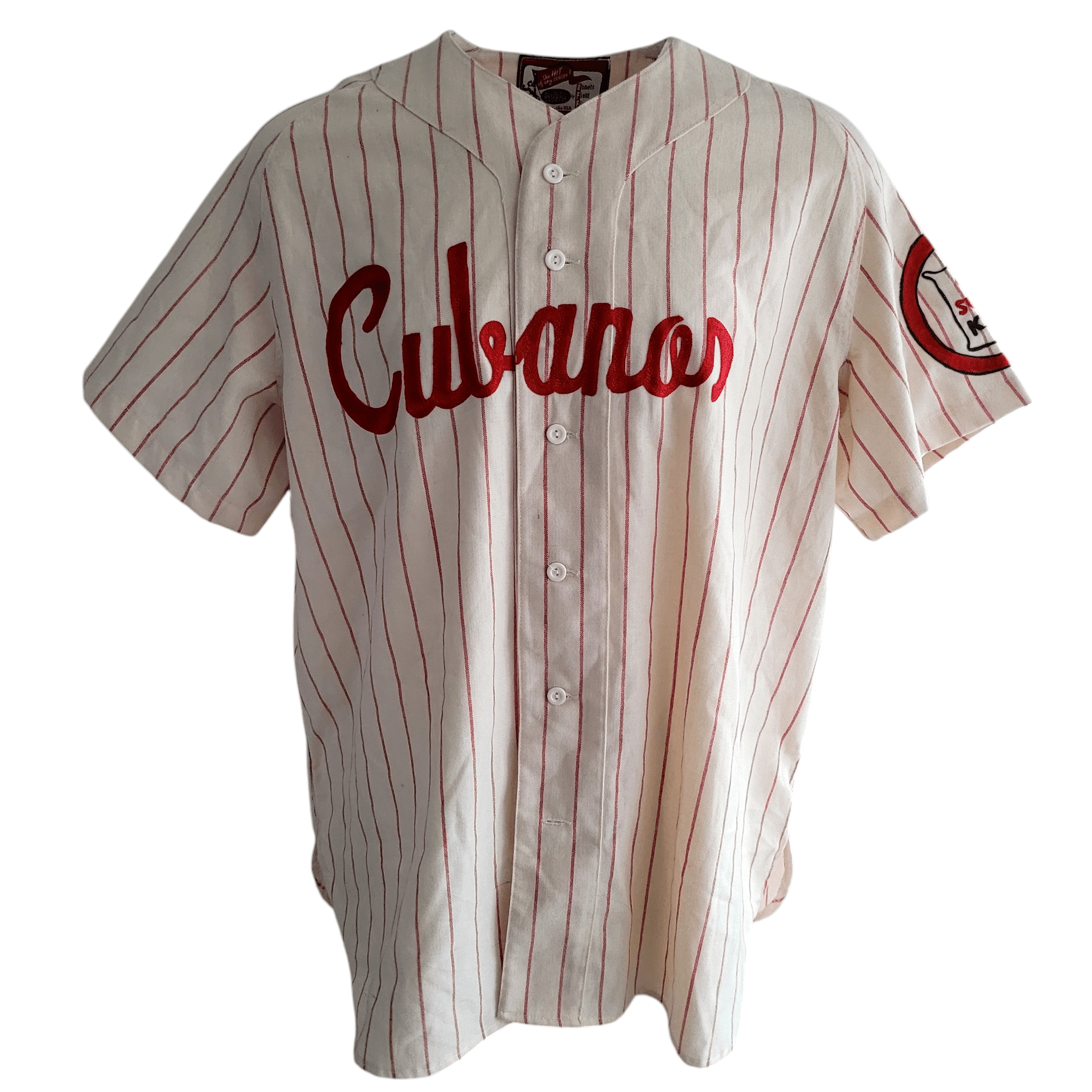 Rare Ebbets Field Flannels Cuban Sugar Kings wool flannel Jersey - Size 2XL Jerseys Rare Ebbets Field Flannels Cuban Sugar Kings