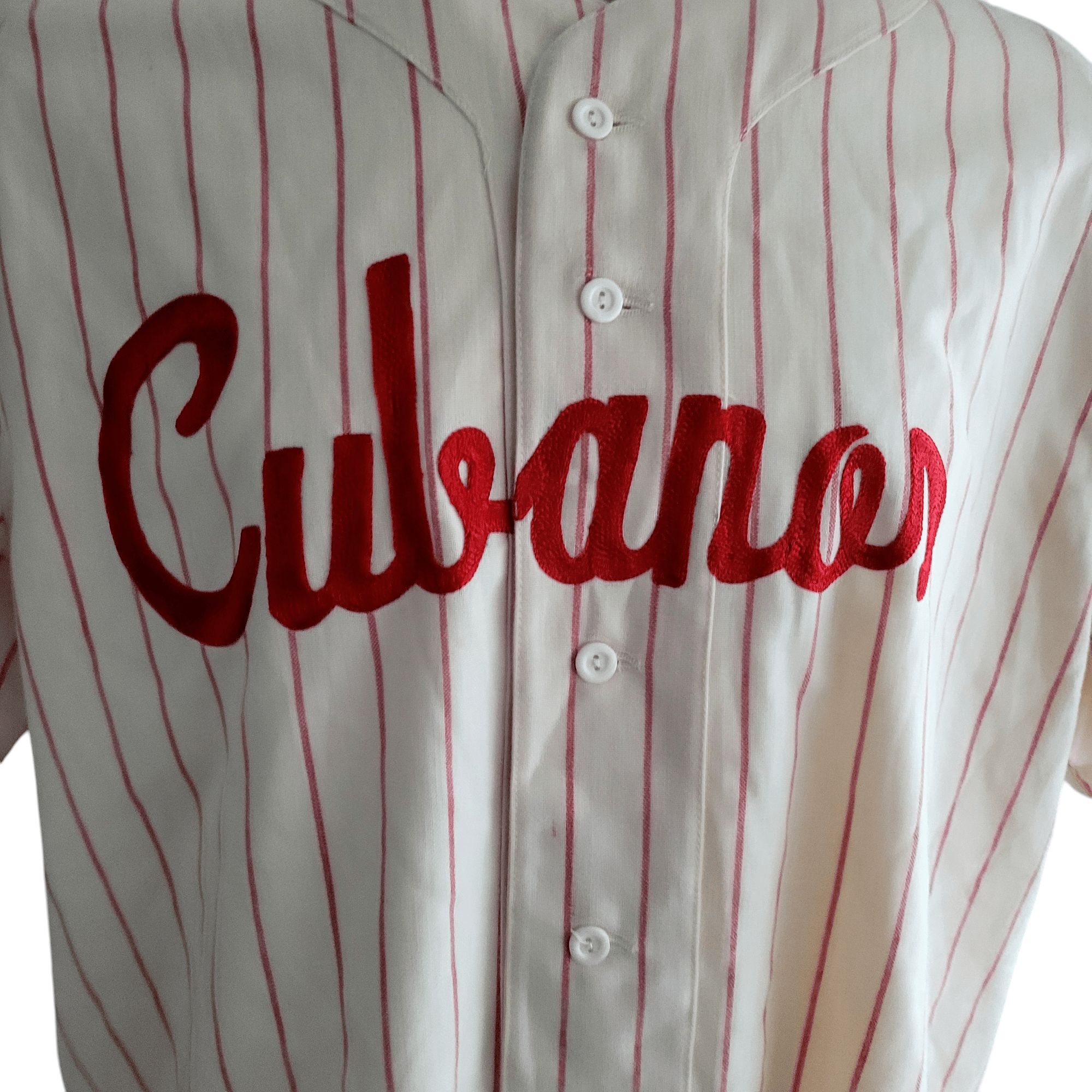 Rare Ebbets Field Flannels Cuban Sugar Kings wool flannel Jersey - Size 2XL Jerseys Rare Ebbets Field Flannels Cuban Sugar Kings