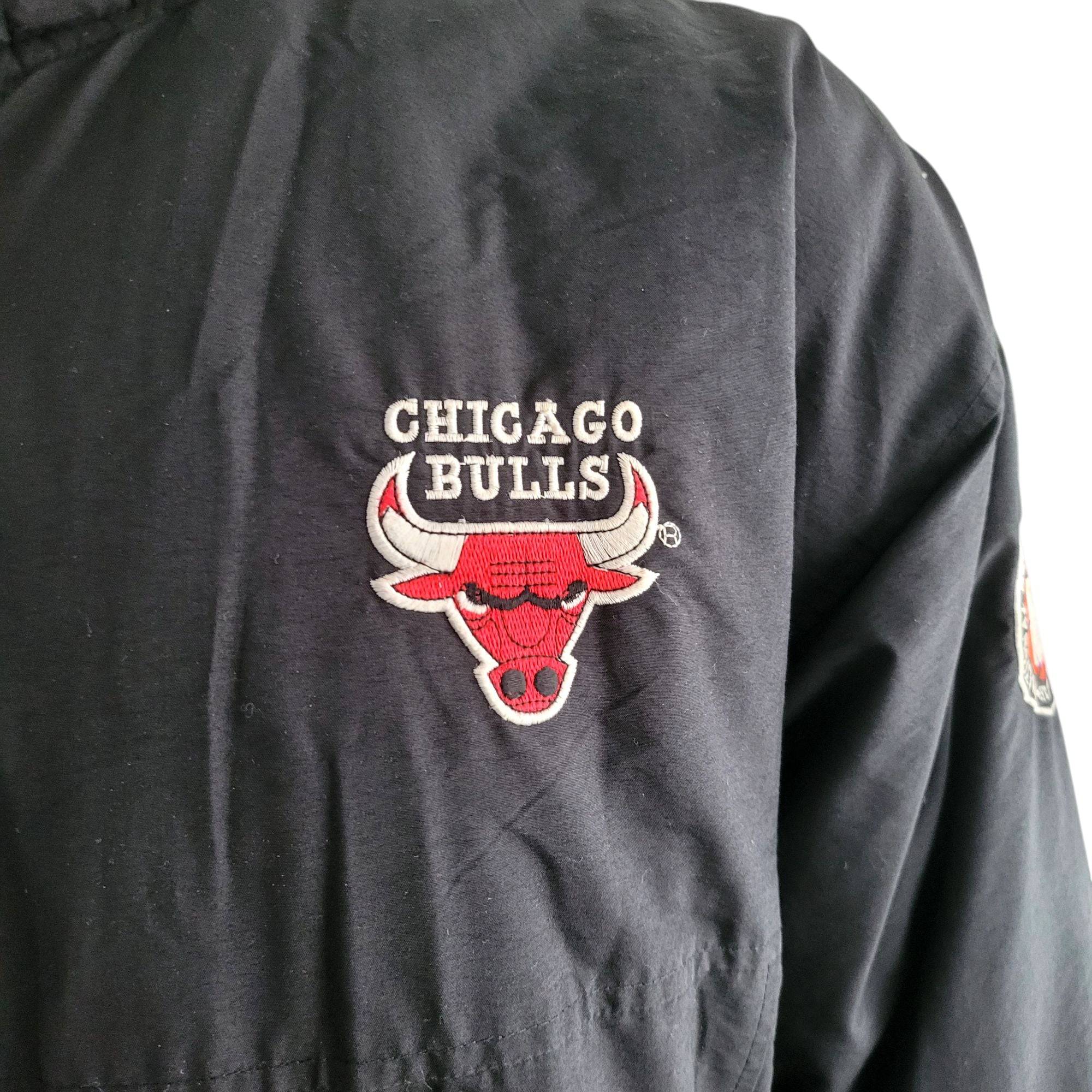 Vintage Chicago Bulls Starter Jacket - Size L Jacket Starter