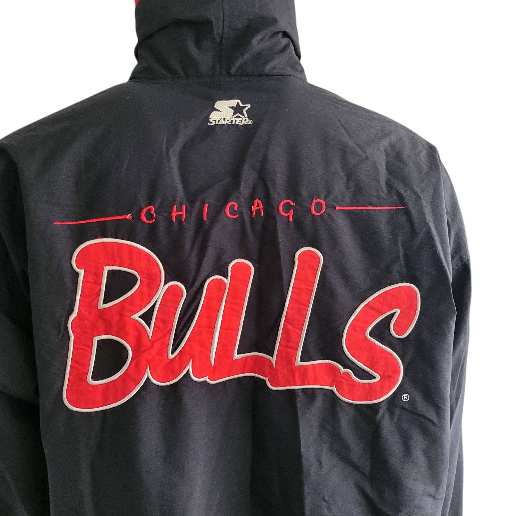 Vintage Chicago Bulls Starter Jacket - Size L Jacket Starter