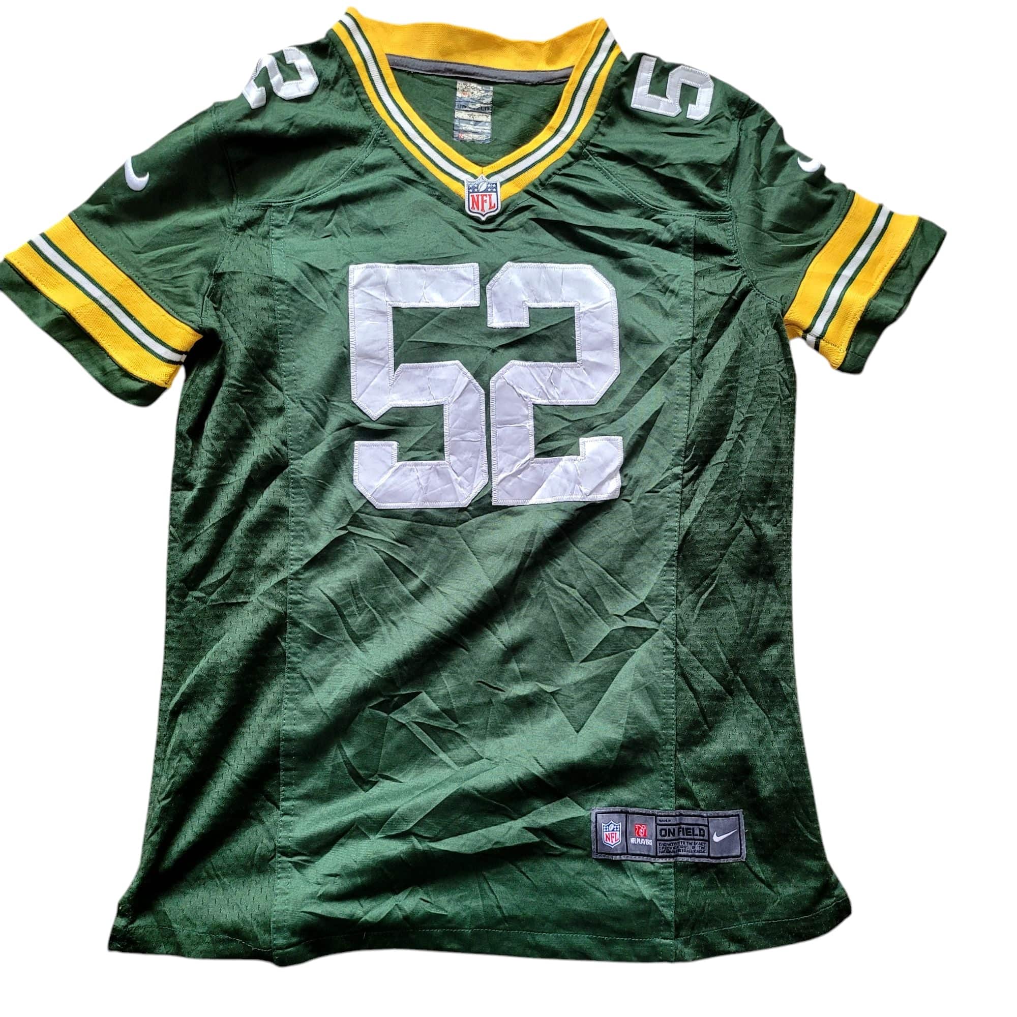 Nike Green Bay Packers Clay Matthews #52 Jersey - youth Size L Jerseys Nike