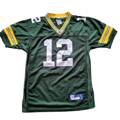 Reebok Green Bay Packers Aaron Rodgers #12 Jersey - Youth Large Jerseys Reebok