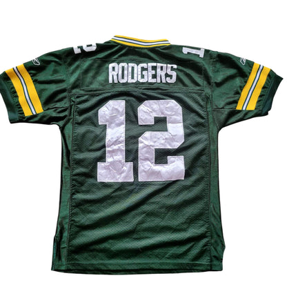 Reebok Green Bay Packers Aaron Rodgers #12 Jersey - Youth Large Jerseys Reebok