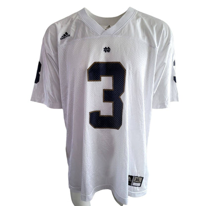 Adidas Notre Dame Fighting Irish #3 Football Jersey - Size XL Jerseys Adidas