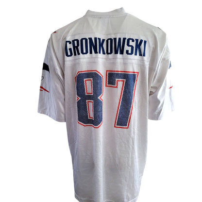 Reebok Rob Gronkowski #87 New England Patriots Jersey - Size 2XL Jerseys Reebok