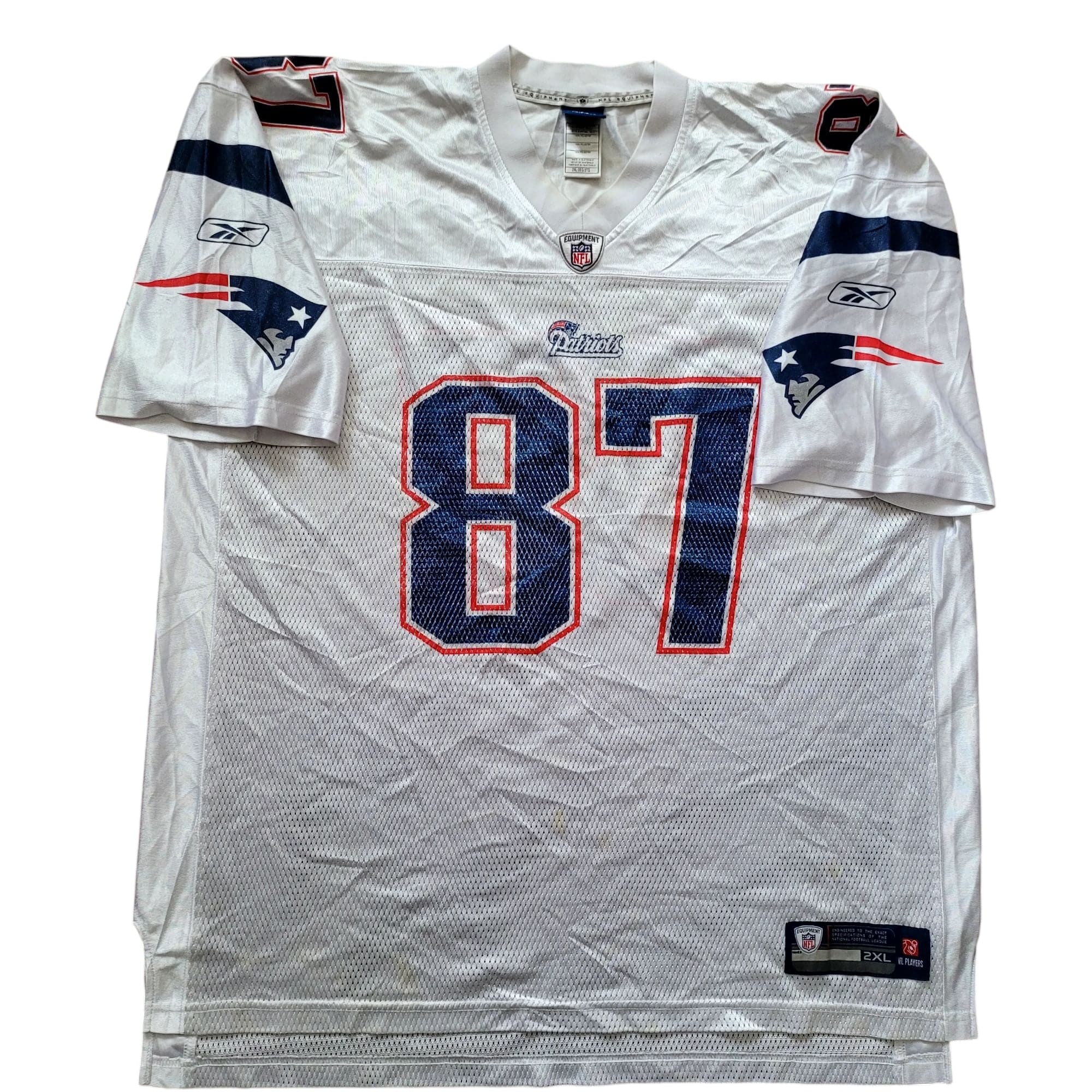 Reebok Rob Gronkowski #87 New England Patriots Jersey - Size 2XL Jerseys Reebok