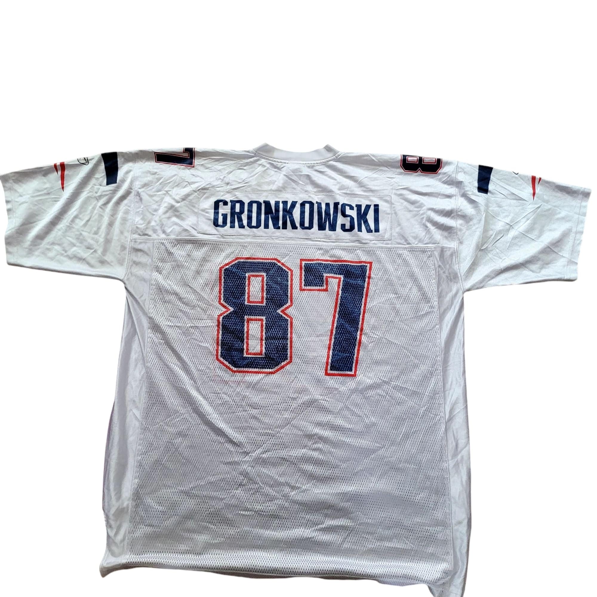 Reebok Rob Gronkowski #87 New England Patriots Jersey - Size 2XL Jerseys Reebok