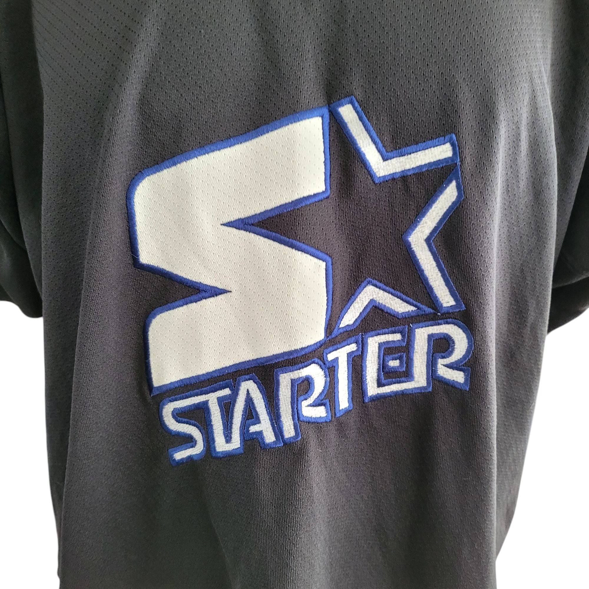 Vintage Starter Hockey Jersey Black Blue White – XXL – Made in Korea - USASTARFASHION