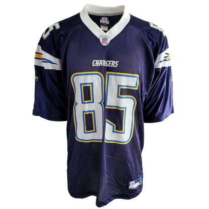 Reebok Antonio Gates San Diego Chargers Jersey - Size XL - USASTARFASHION