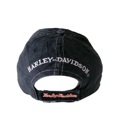 Harley-Davidson Embroidered Adjustable Hat - USASTARFASHION