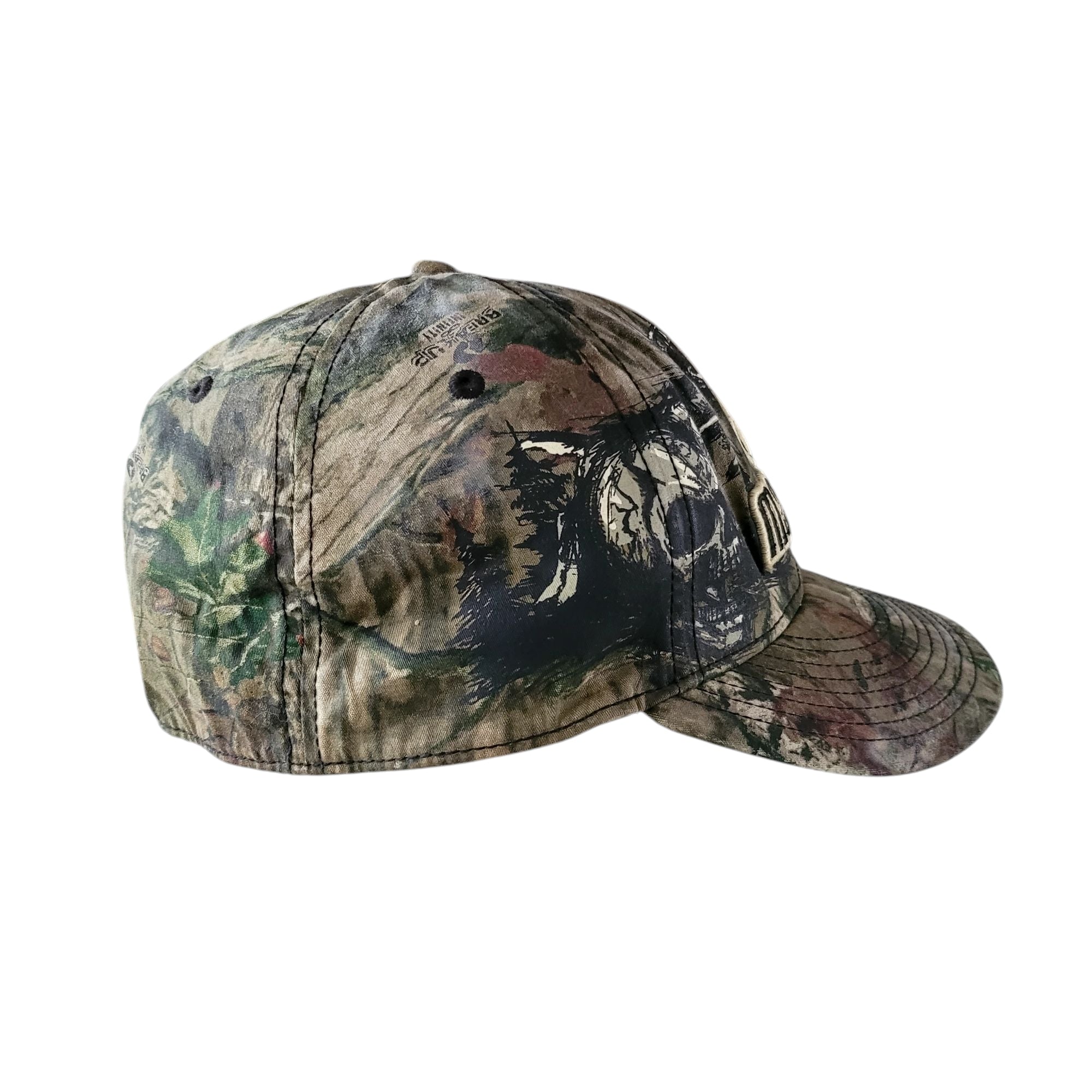 Mossy Oak Camo Stretch-Fit Hat - L/XL - USASTARFASHION