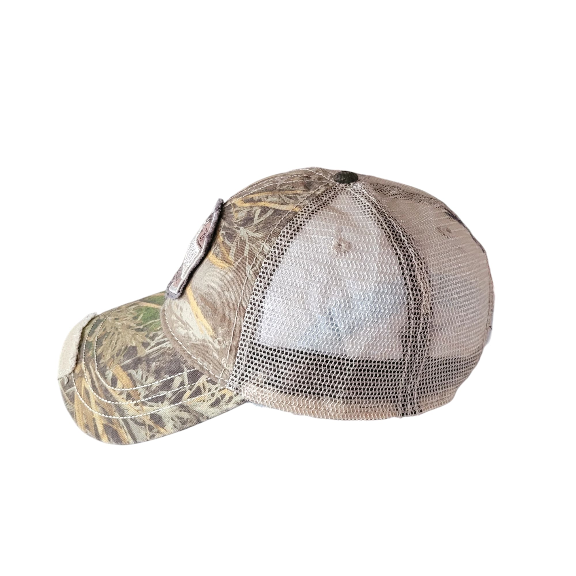 Mule Deer Foundation Camo Trucker Hat - One Size - USASTARFASHION