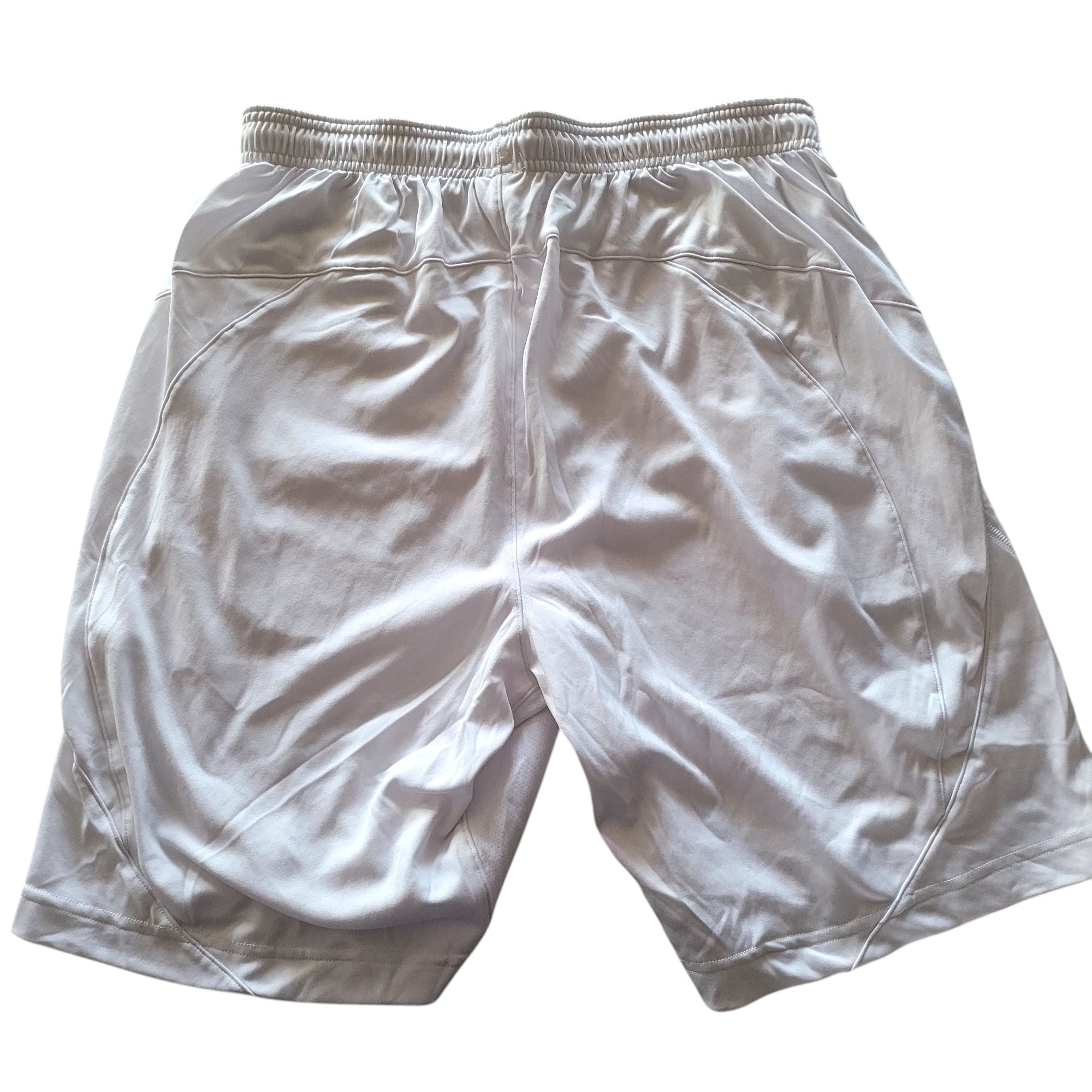 Under Armour White Sports Shorts - Size Large - USASTARFASHION