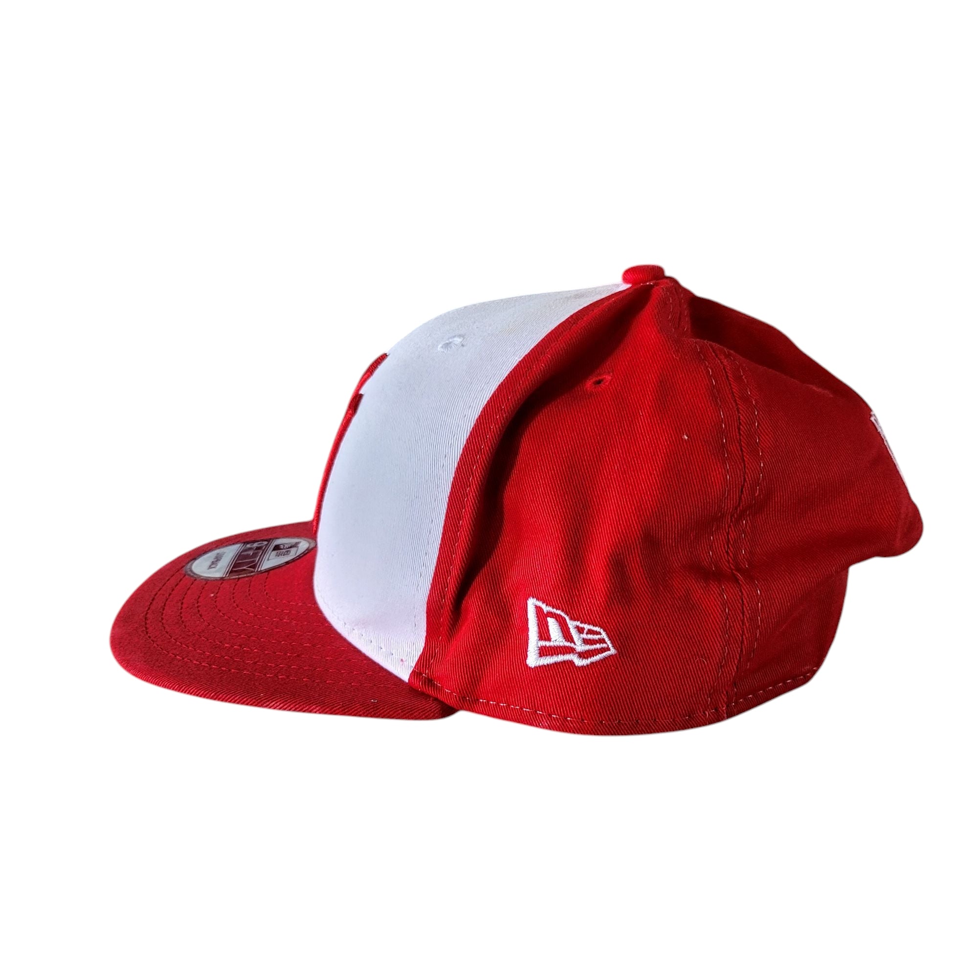 New Era 9FIFTY New York Yankees Snapback Cap - Red & White - USASTARFASHION