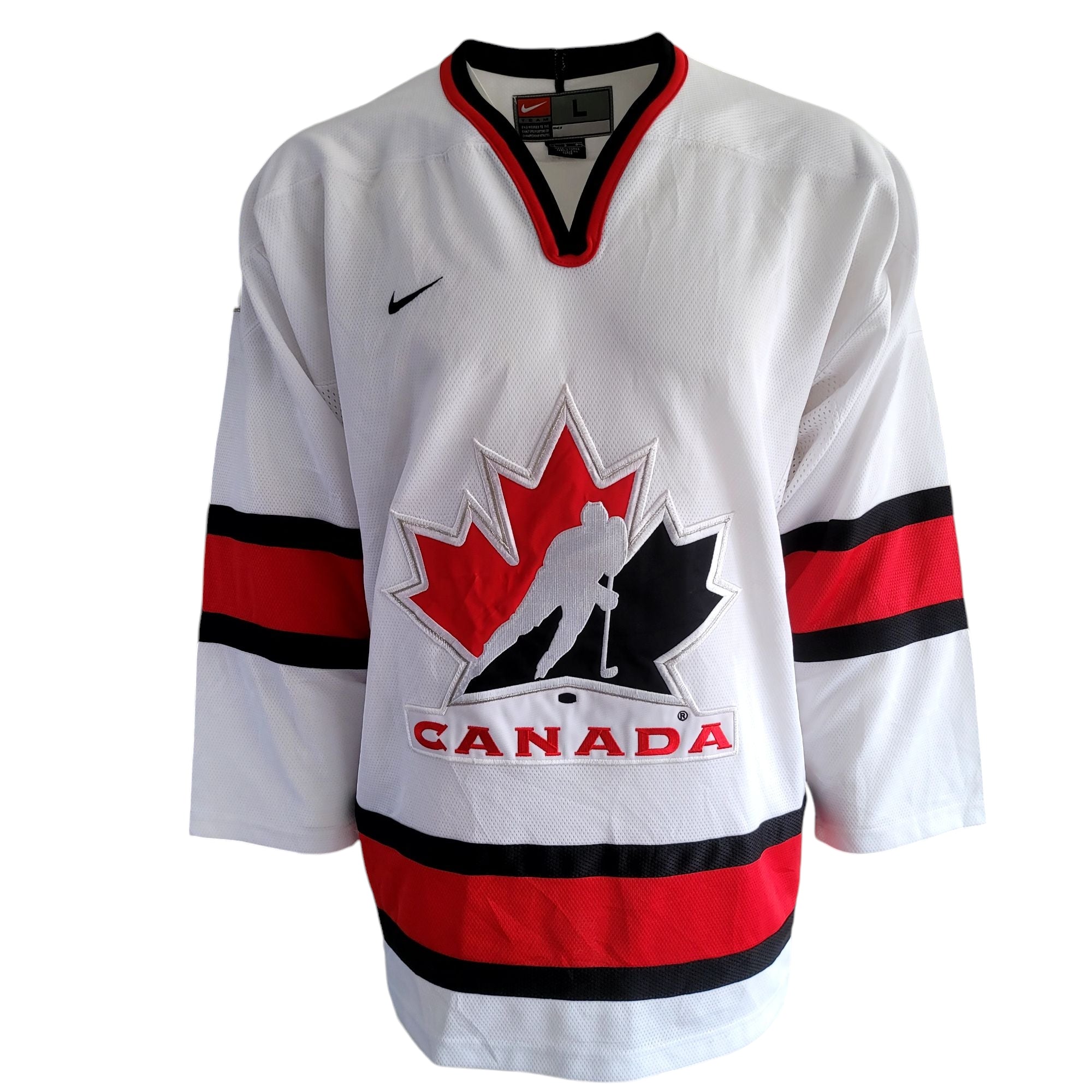 Nike Team Canada Hockey Jersey – 2002 Olympic Era – Size L - USASTARFASHION