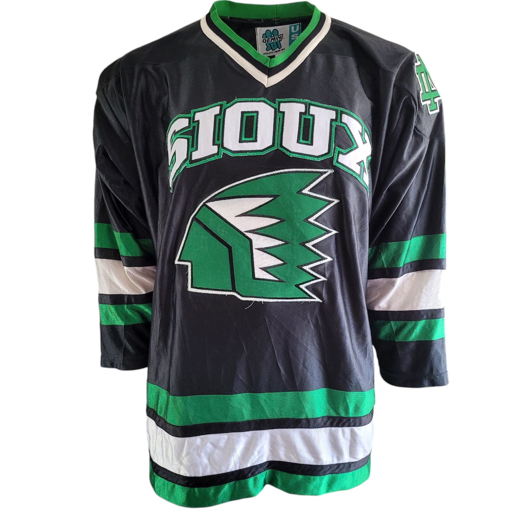 Vintage Gemini Sioux Hockey Jersey – North Dakota Fighting Sioux – SZ L - USASTARFASHION