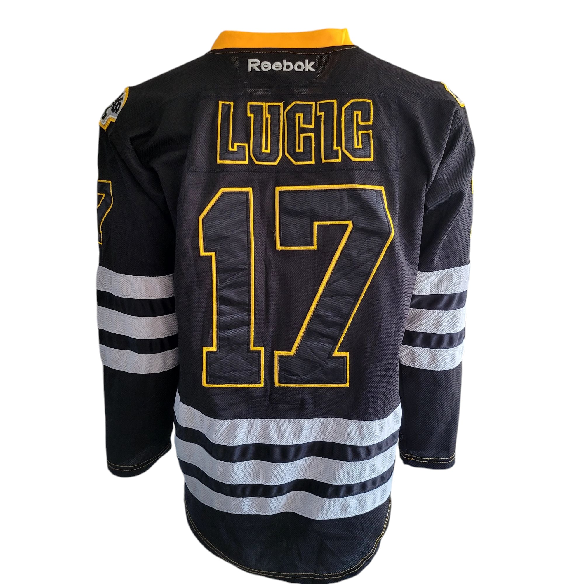 Reebok CCM Boston Bruins Milan Lucic #17 NHL Authentic Vintage Jersey - Size 50 - USASTARFASHION