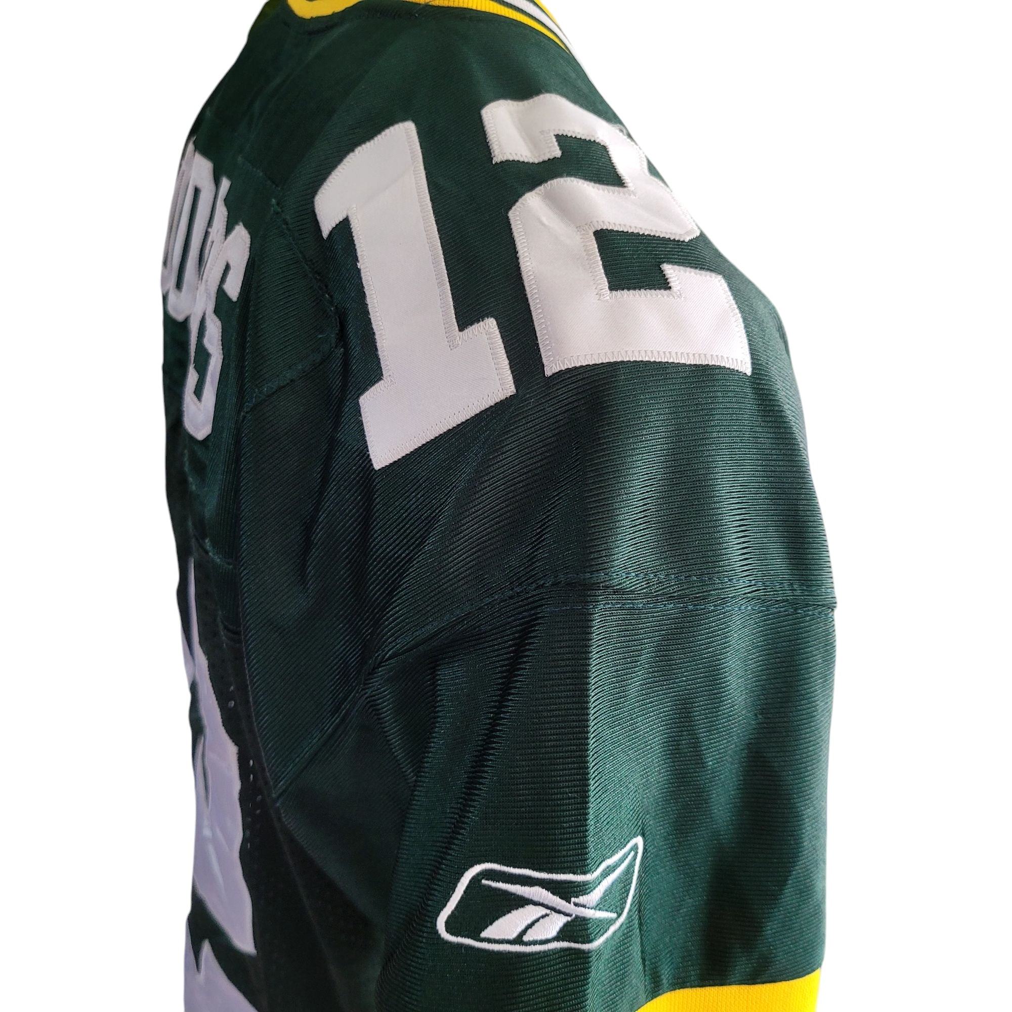 Vintage Reebok Green Bay Packers Aaron Rodgers Jersey #12 Size 48 - USASTARFASHION