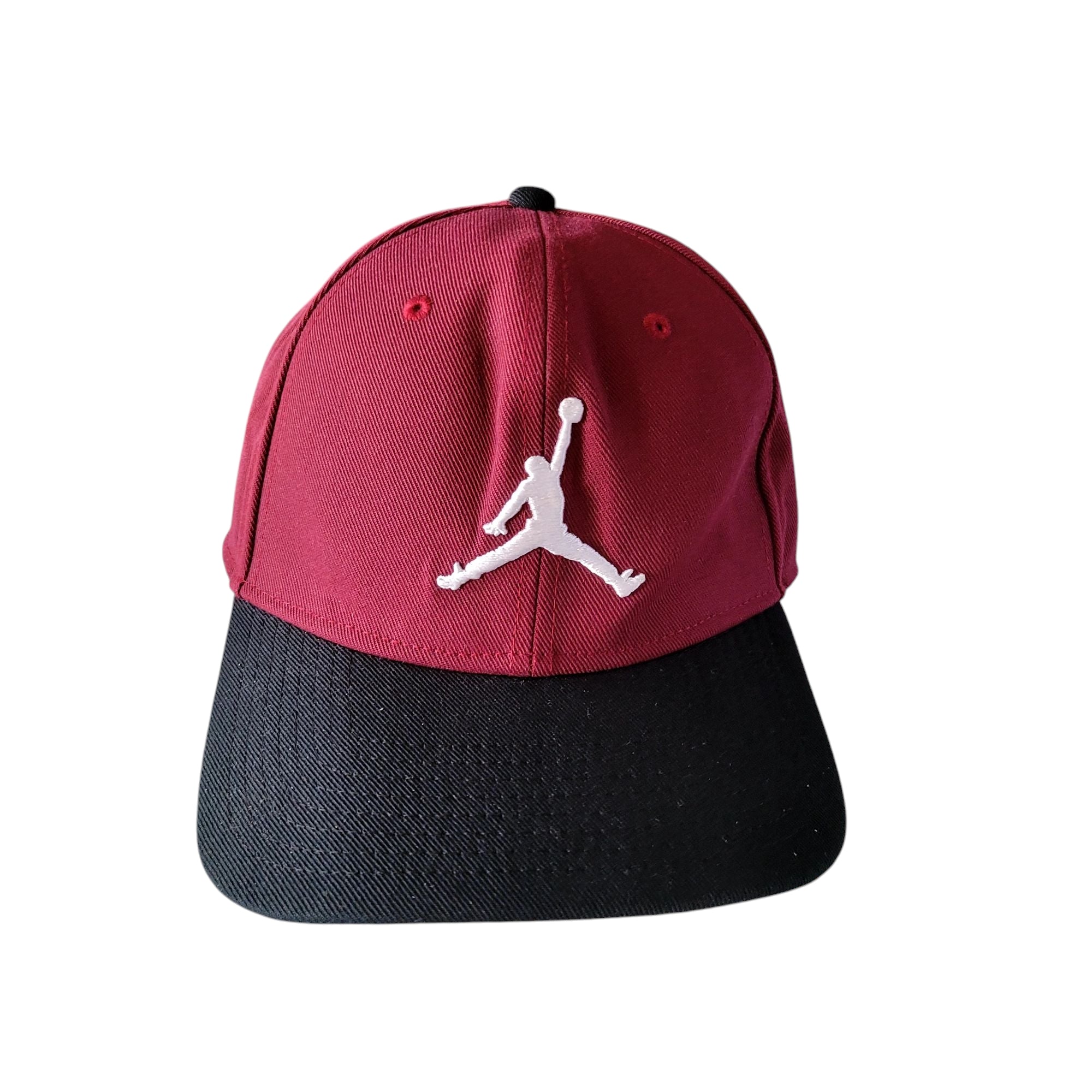 Jordan Jumpman Snapback Hat - Burgundy & Black one size