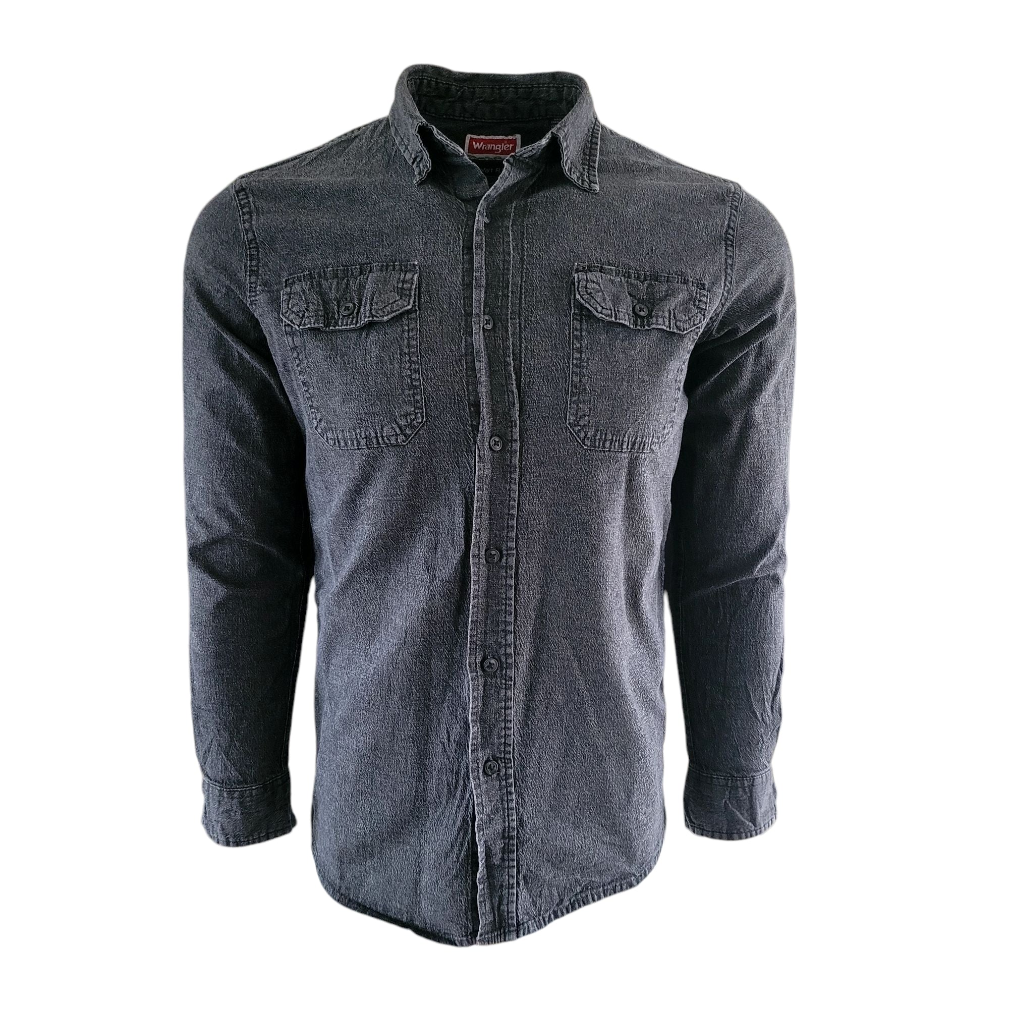 Vintage Wrangler Comfort Flex Shirt – Premium Quality, Size S - USASTARFASHION