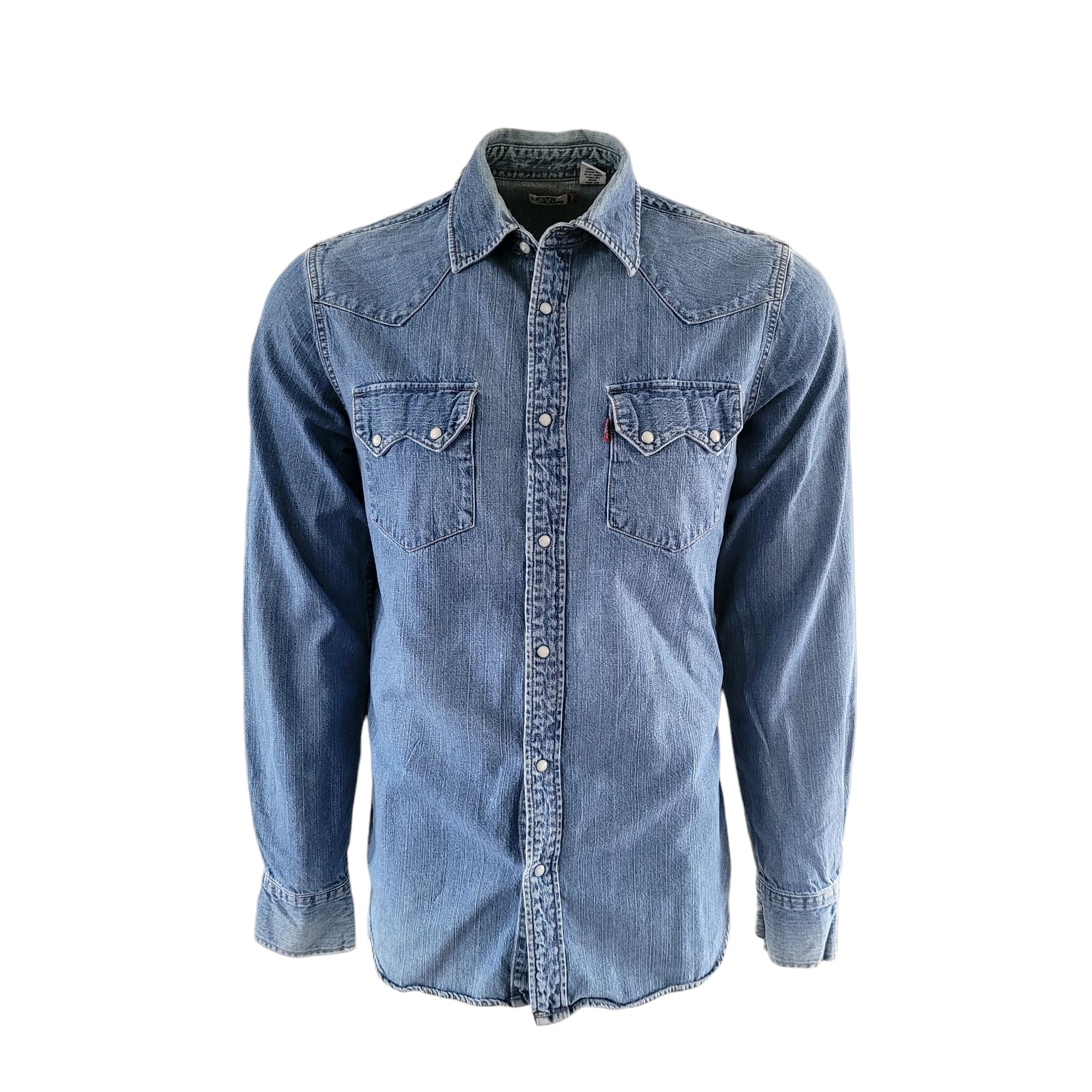 Vintage Levi's Western Denim Shirt – Size M - USASTARFASHION